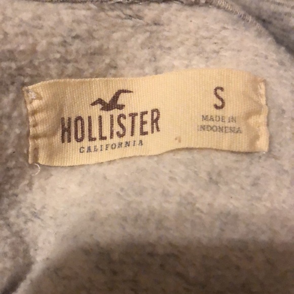 Hollister grey hoodie small - Picture 3 of 7